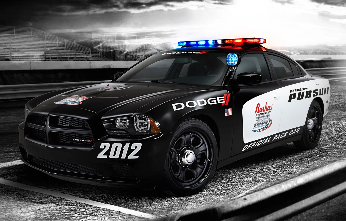 Фото обои авто, Dodge, 2012, Charger, полиция США