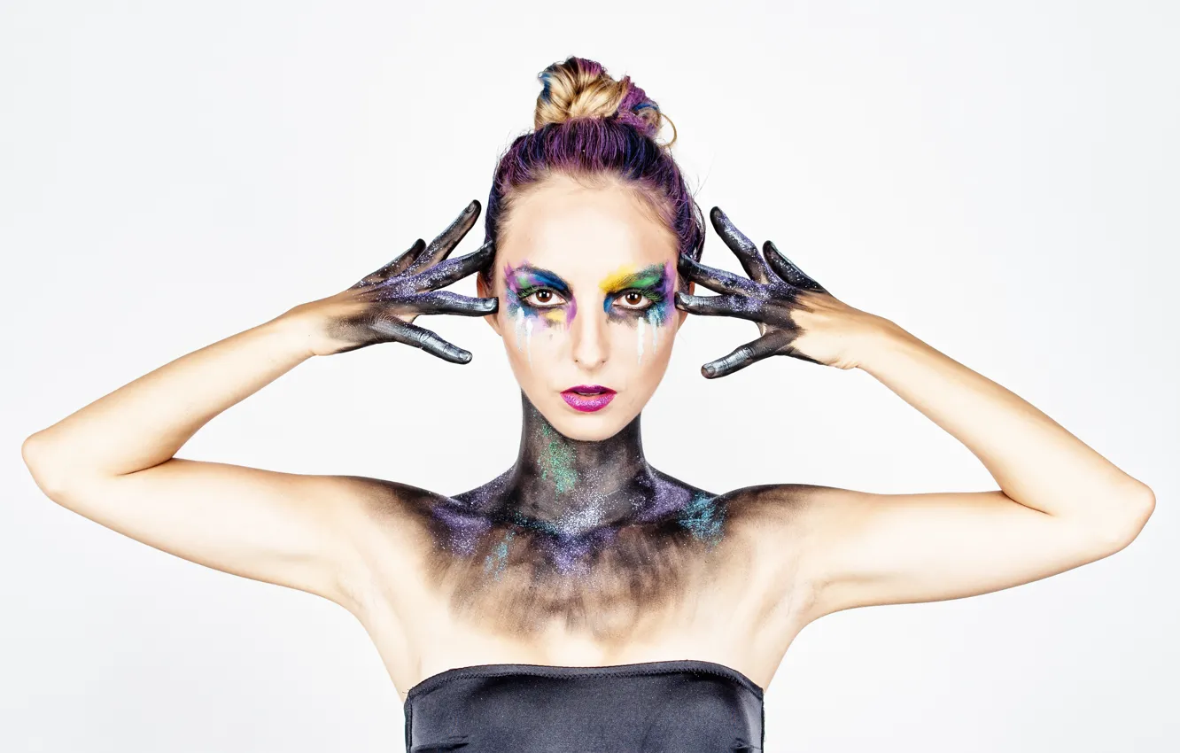 Фото обои look, make up, Luigi malanetto