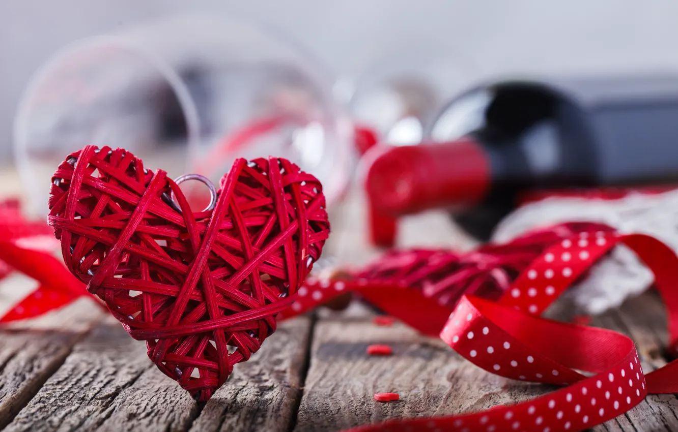 Фото обои любовь, вино, сердце, love, heart, romantic, Valentine's Day