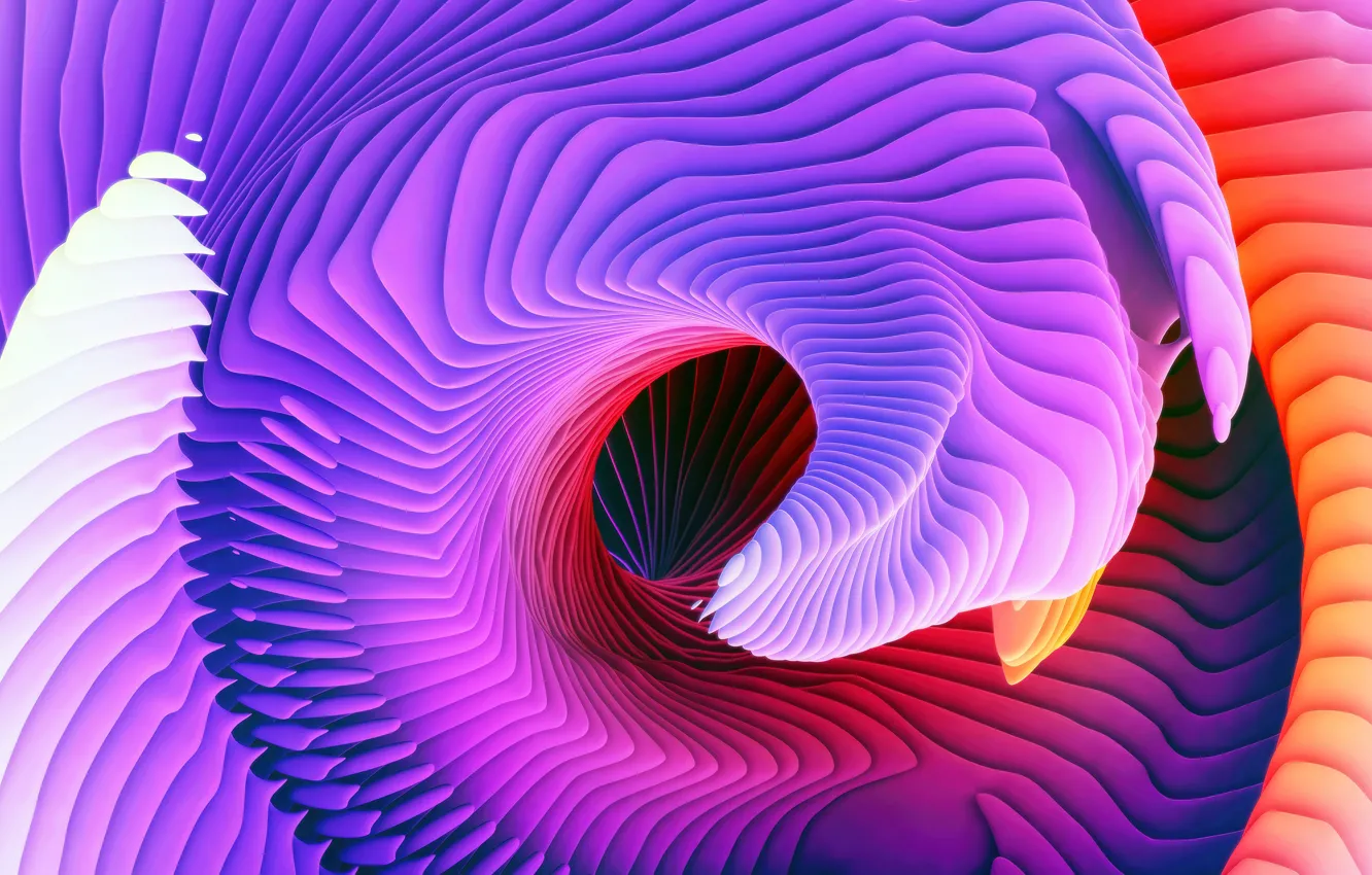 Фото обои абстракция, спираль, лента, круговорот, abstraction, spiral, ribbon, circulation