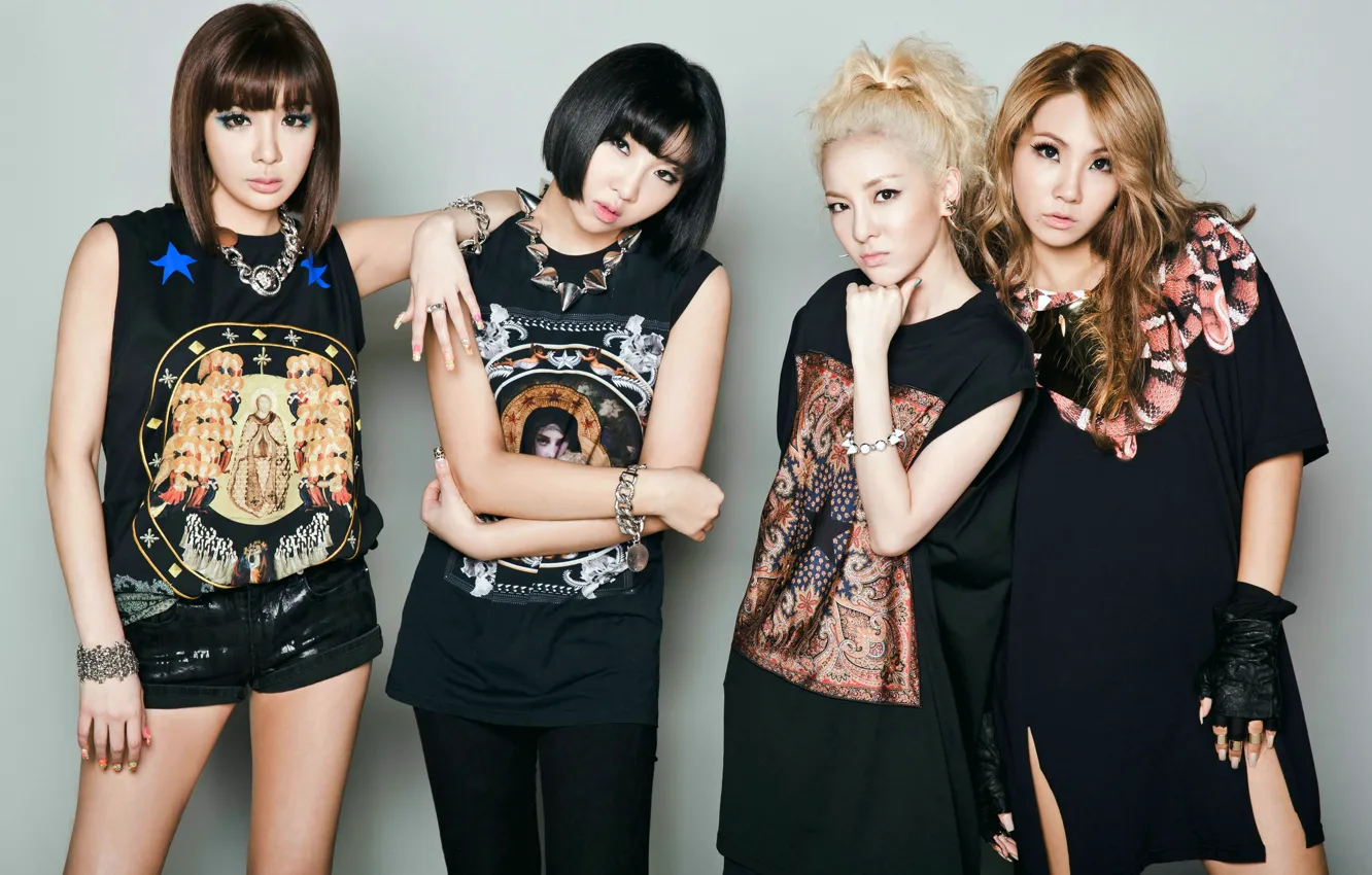 Фото обои девушка, музыка, азиатка, Южная Корея, K-Pop, 2NE1