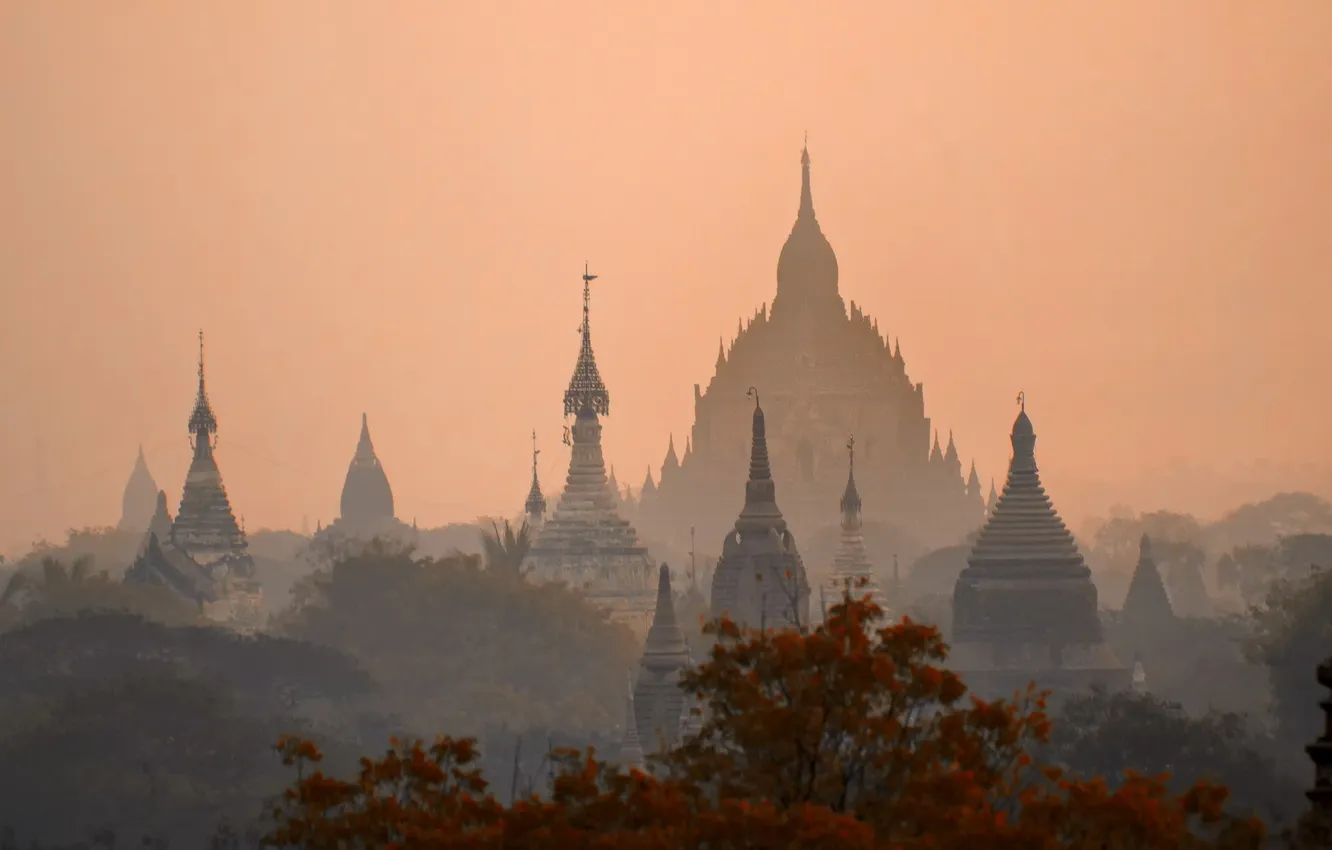 Фото обои Myanmar, Mandalay, Nyaungu