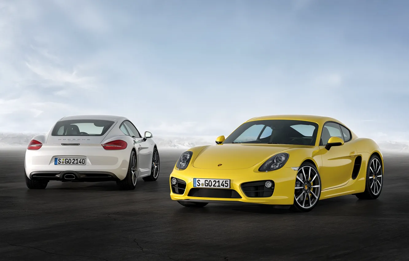 Фото обои Porsche, Cayman, порше, кайман