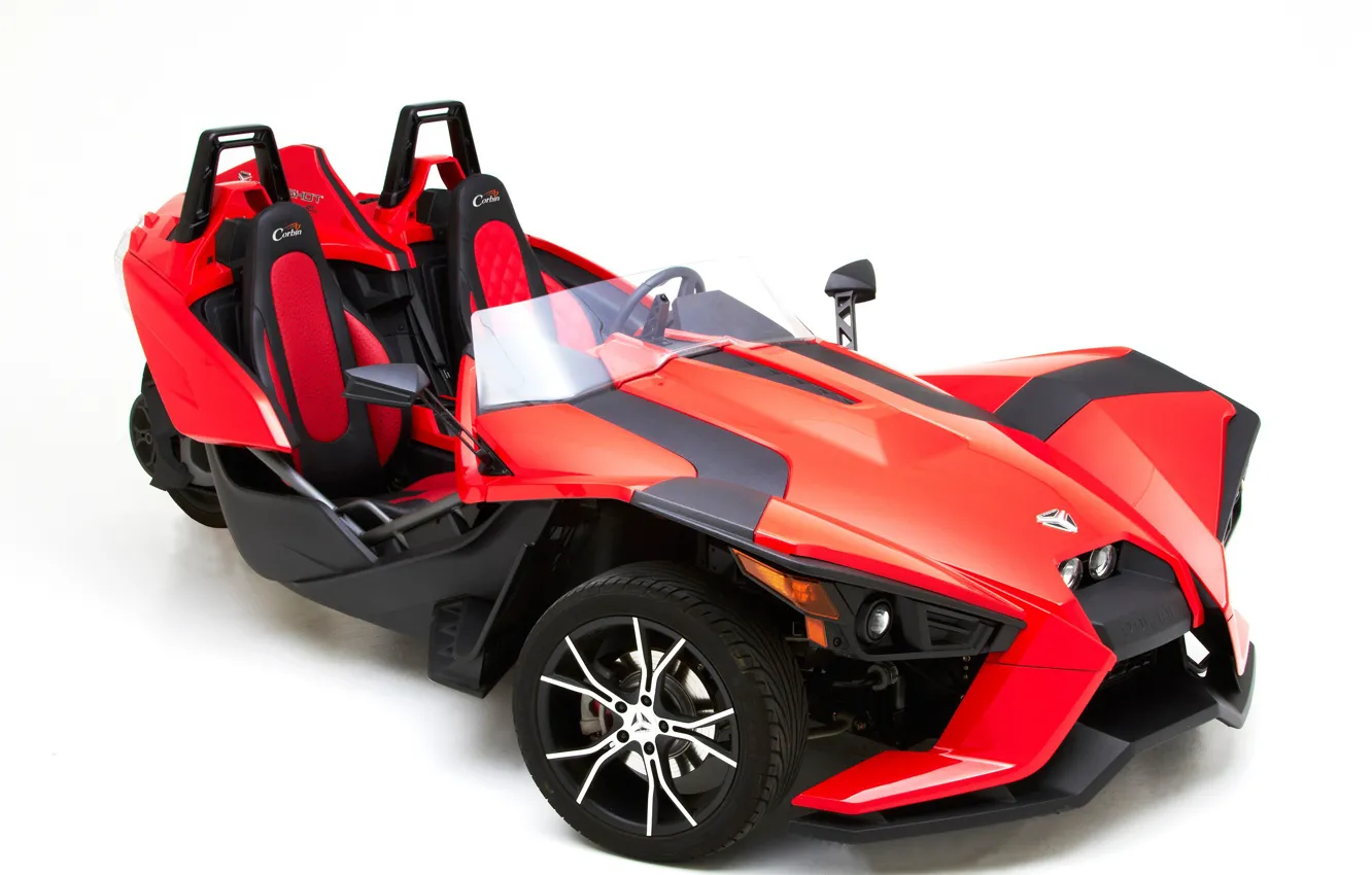 Фото обои beautiful, comfort, hi-tech, Polaris, Slingshot, tecnology, sporty, tricycle