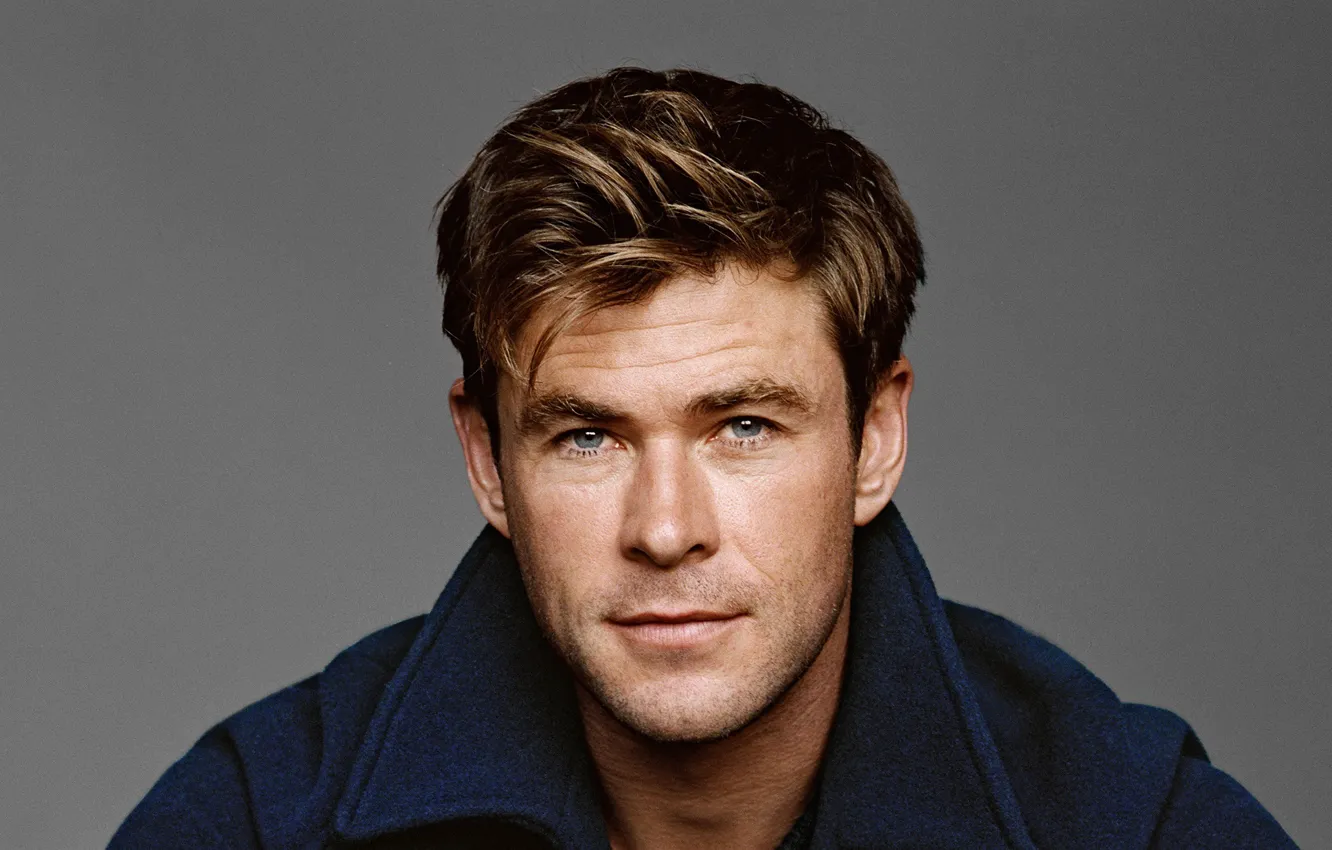 Фото обои взгляд, мужчина, Chris Hemsworth