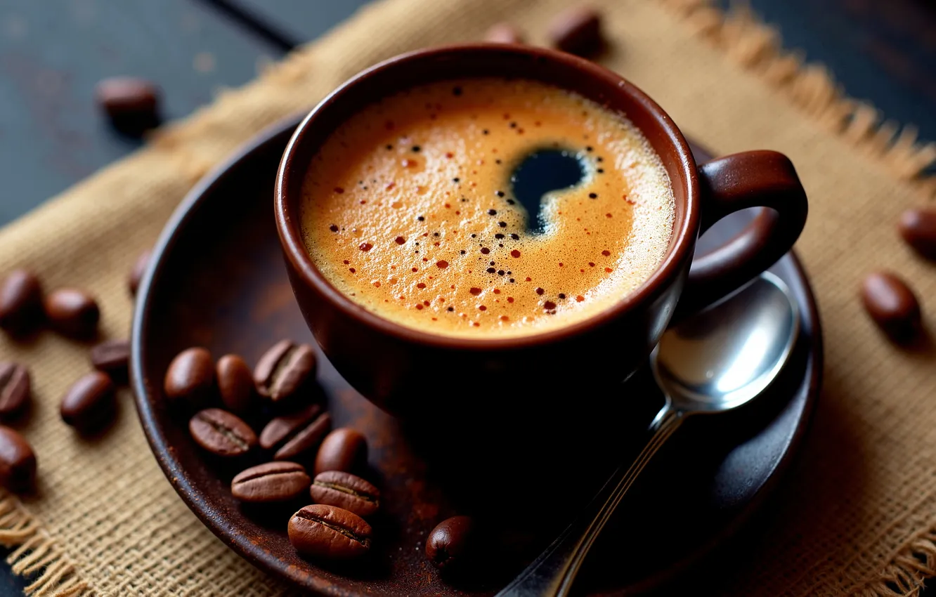 Фото обои rustic, Table, coffe