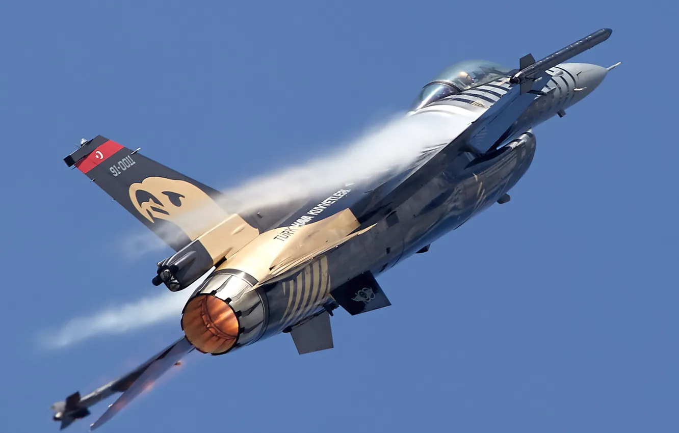 Фото обои оружие, самолёт, F-16 Falcon