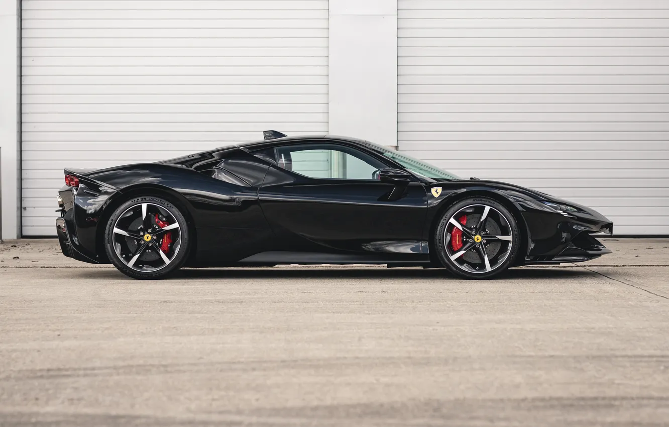 Фото обои Ferrari, суперкар, supercar, Stradale, 2020, Ferrari SF90, Ferrari SF90 Stradale, Ферарри