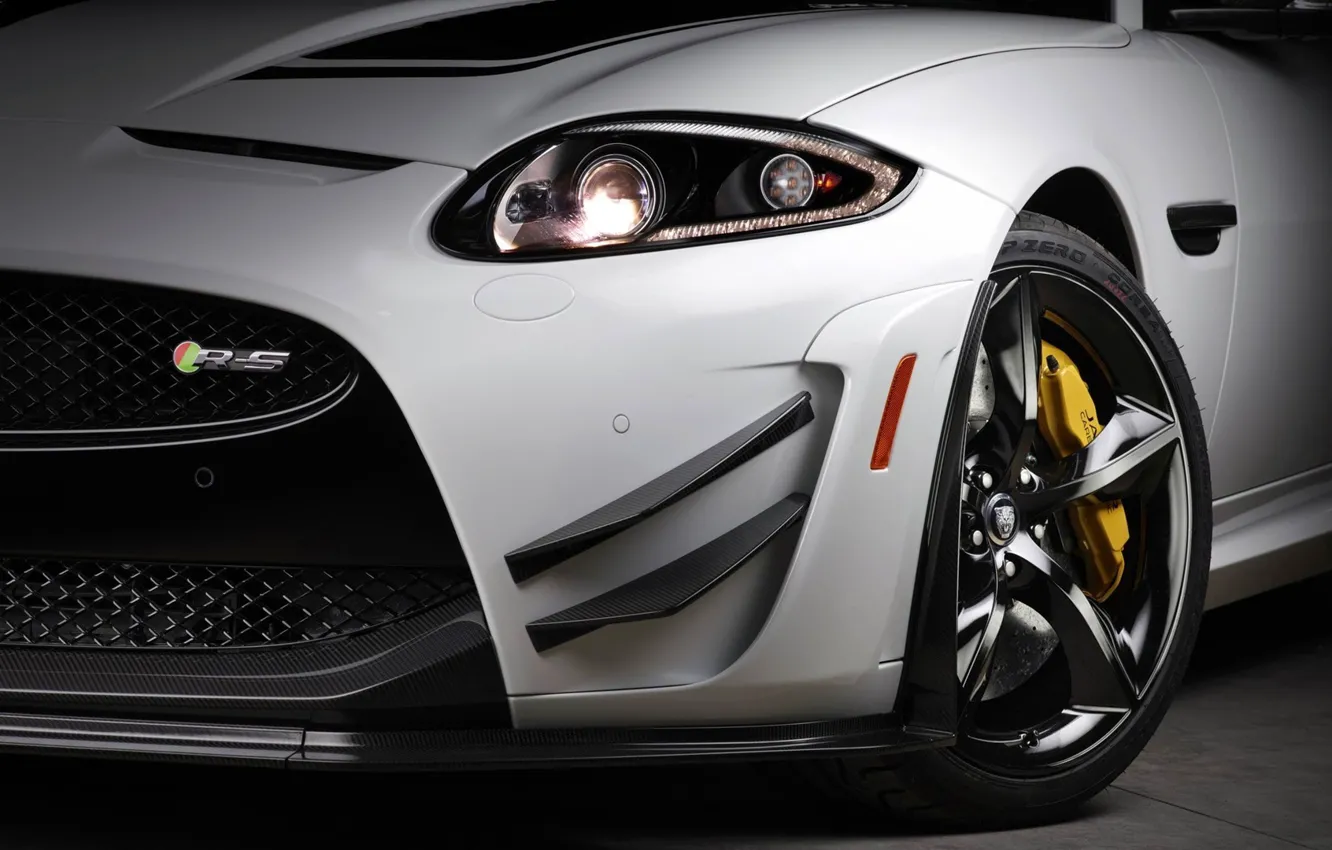Фото обои Jaguar, White, XKR-S GT