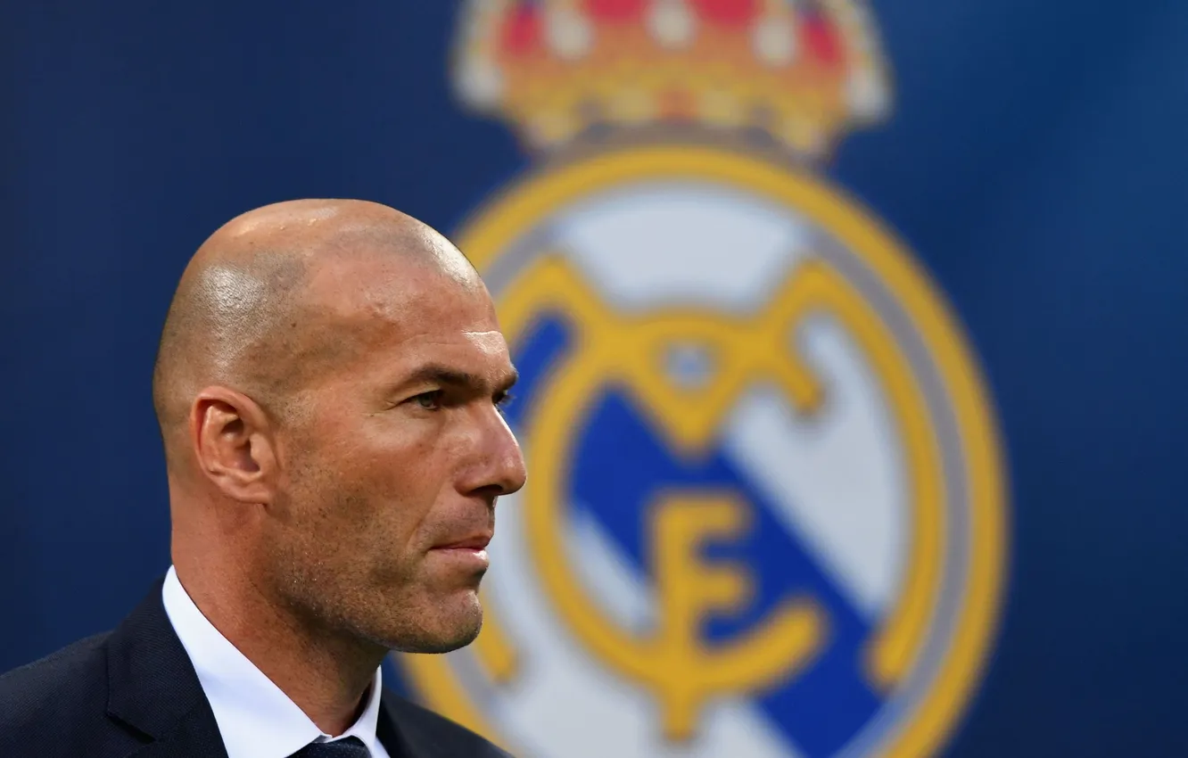 Фото обои Real Madrid, Zinedine Zidane, Зинедин Зидан
