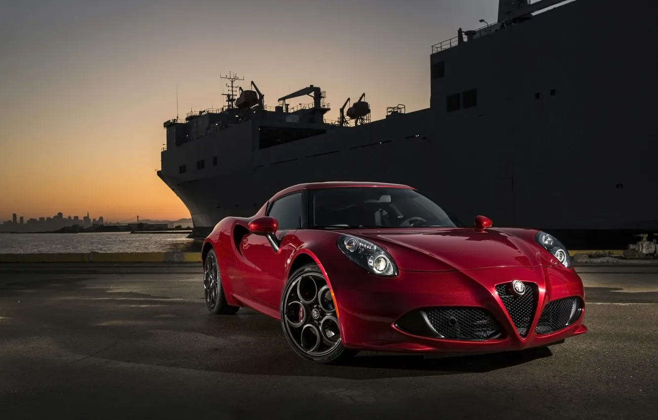Фото обои Alfa Romeo, 2014, Spider Concept