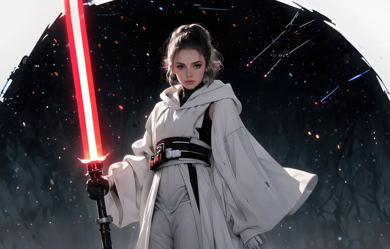 Фото обои Fantastic, princess leya, stars wars
