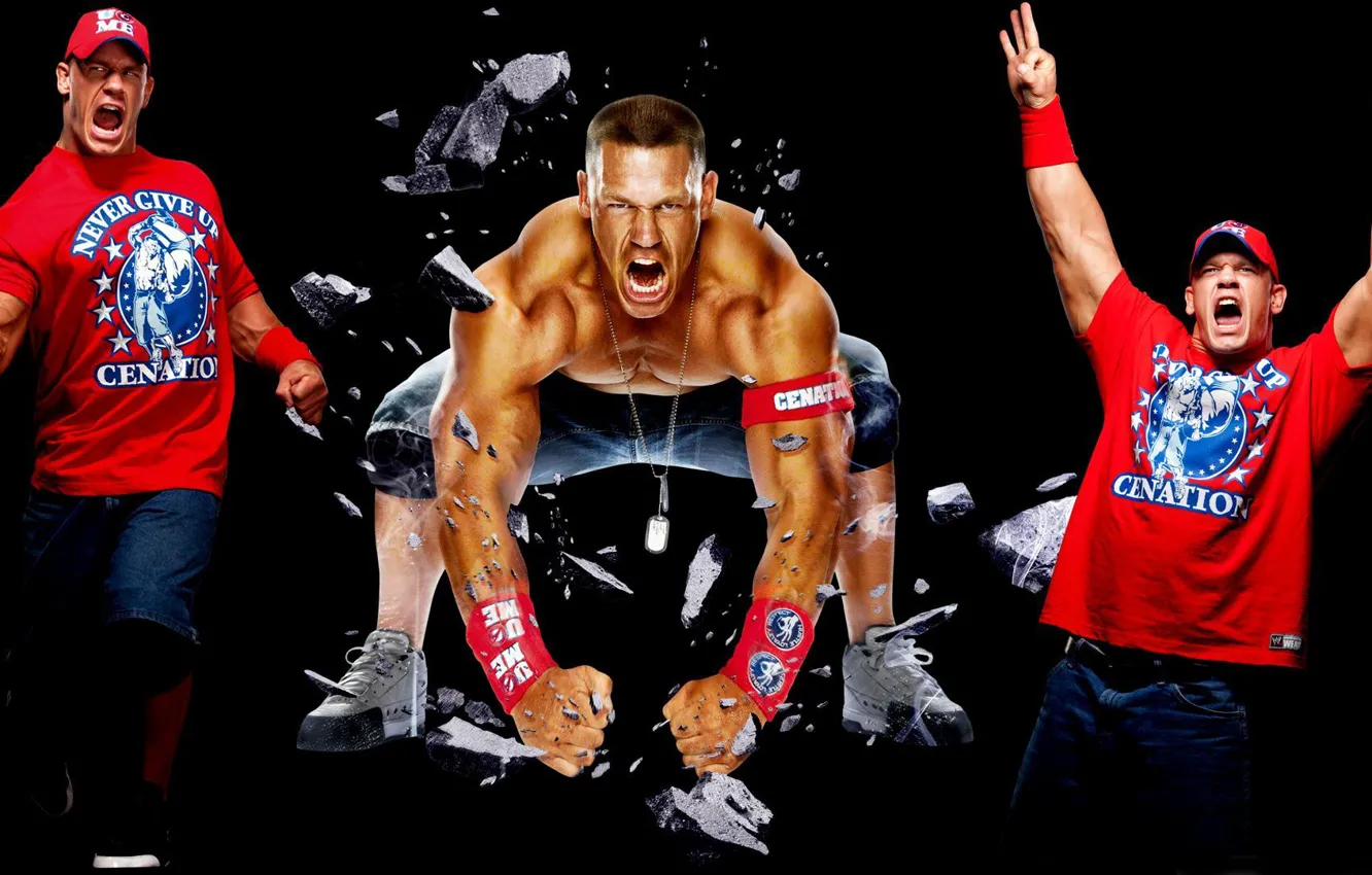Фото обои чемпион, Джон Сина, John Cena, зал славы, wrestlemania