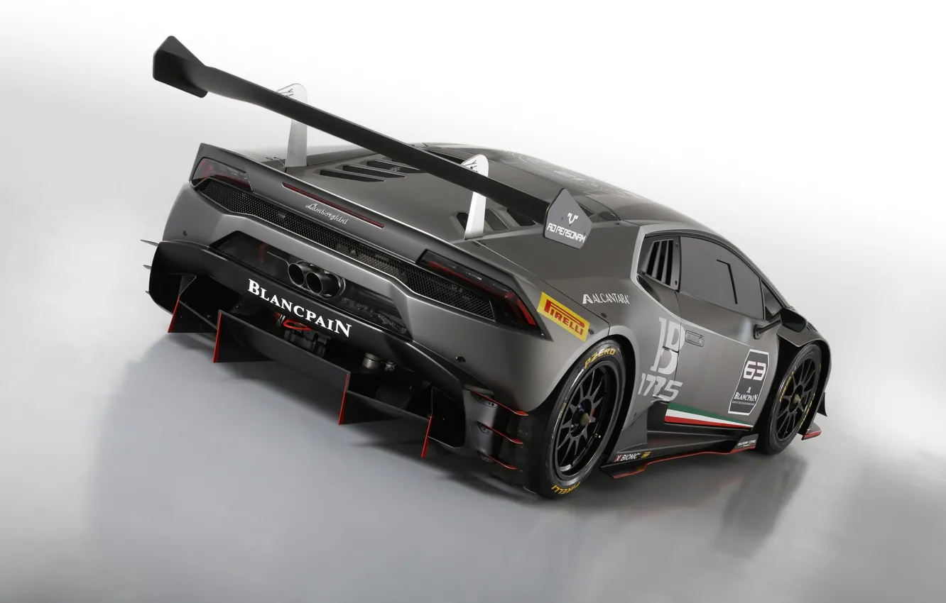 Фото обои Lamborghini, Super Trofeo, 2015, Huracan, LP-620-2