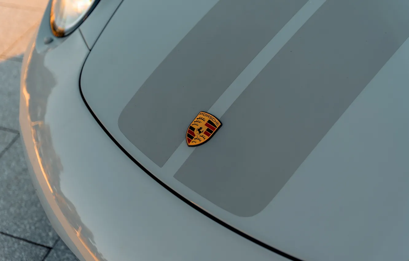 Фото обои 911, 997, Porsche, logo, badge, Porsche 911 Sport Classic