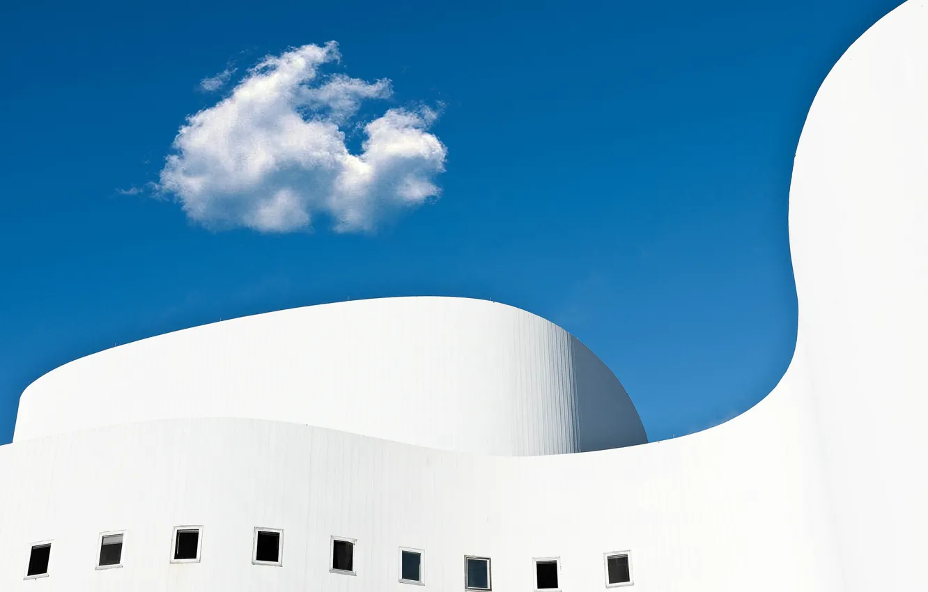 Фото обои design, lines, architecture, clean, Minimalism, curves