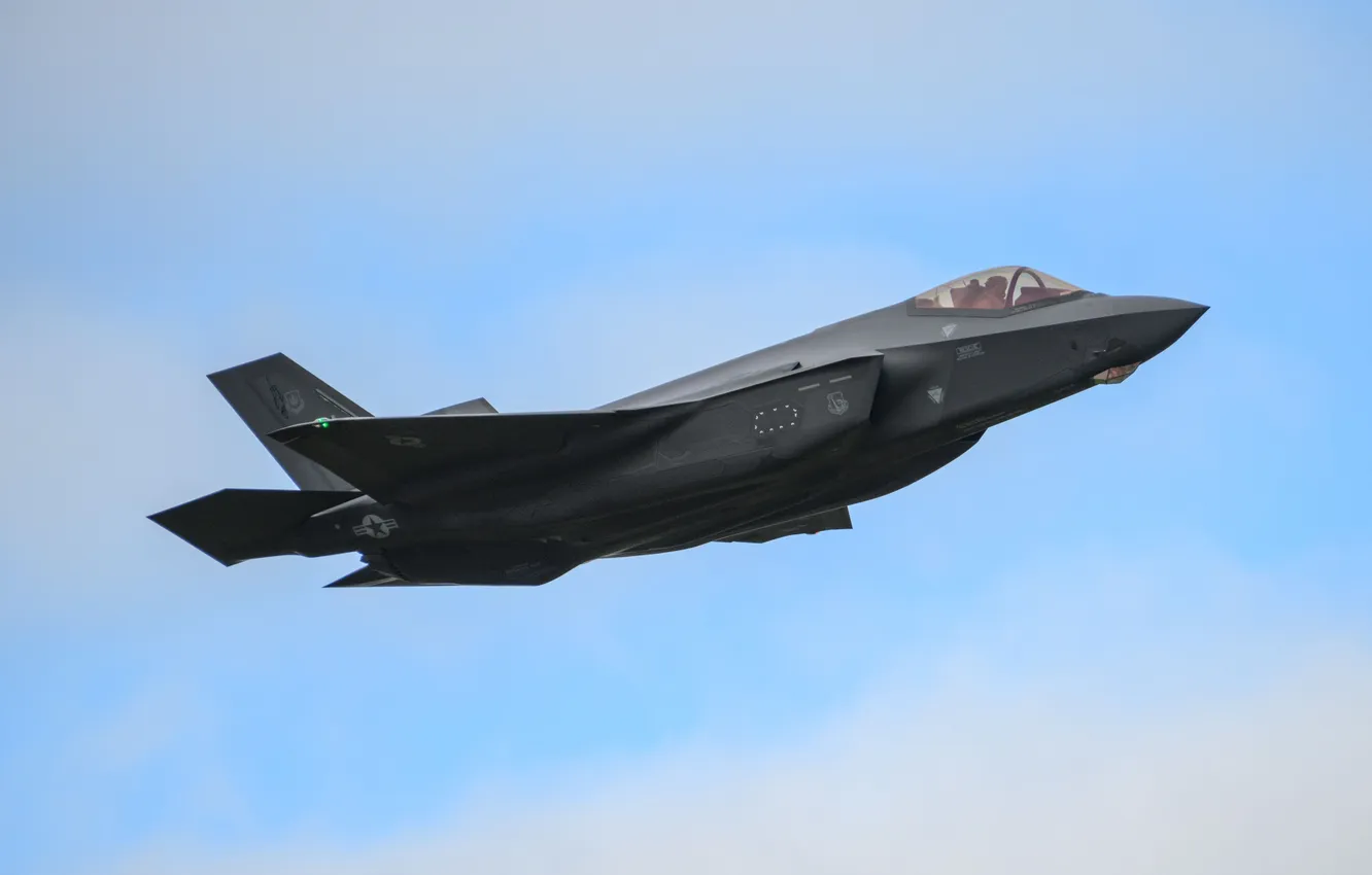 Фото обои aircraft, military, aviation, F-35A