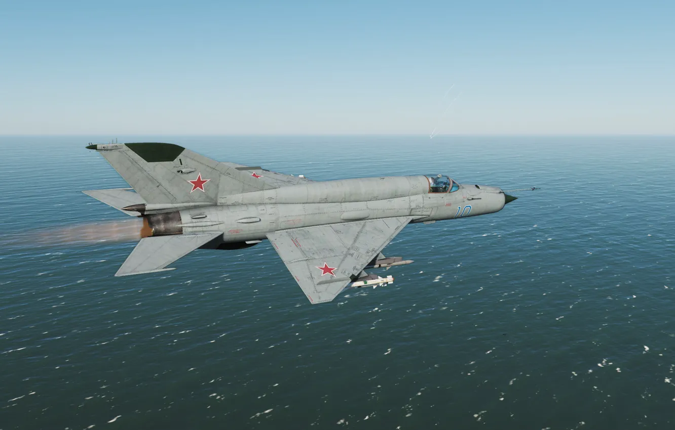 Фото обои Россия, ОКБ МиГ, МиГ-21бис