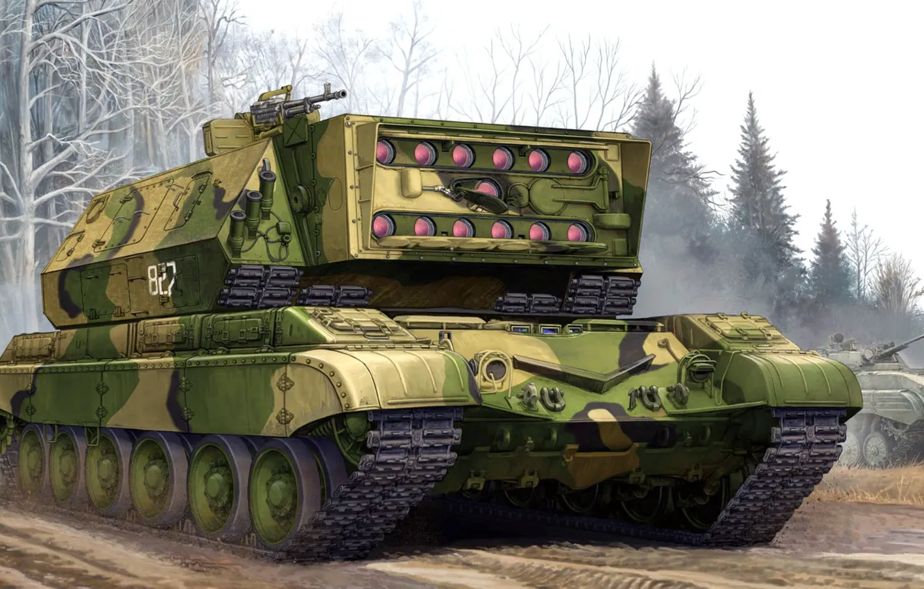 Фото обои рисунок, арт, Сжатие, 1К17