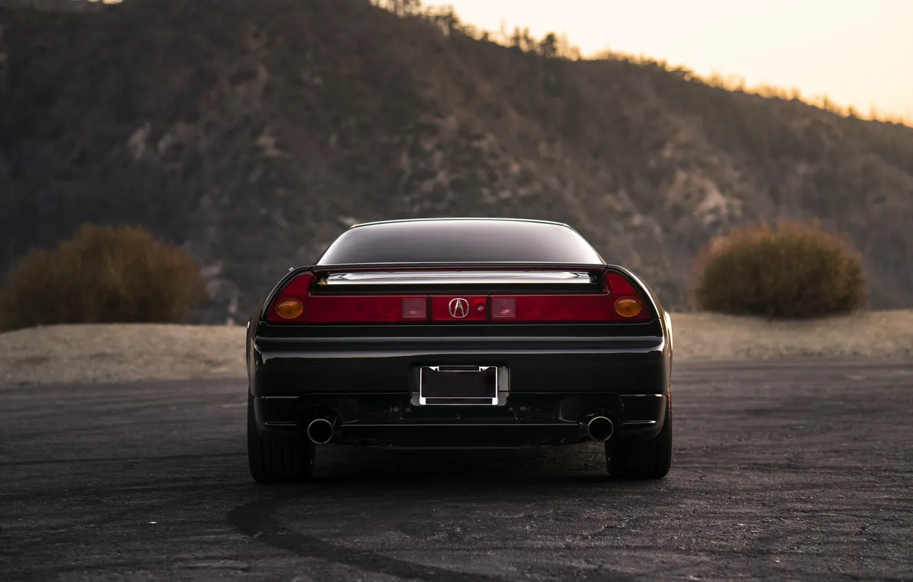 Фото обои rear, Acura, NSX, Acura NSX-T