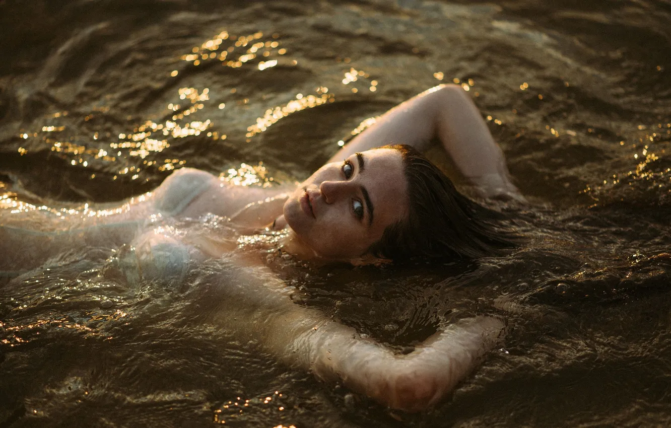 Фото обои вода, мокрая, Nastya, Андрей Рыбалко