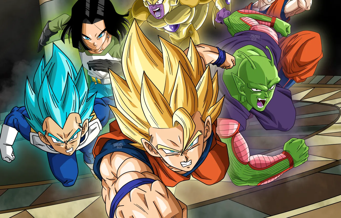 Фото обои game, alien, anime, martial artist, manga, Dragon Ball, strong, Dragon Ball Super
