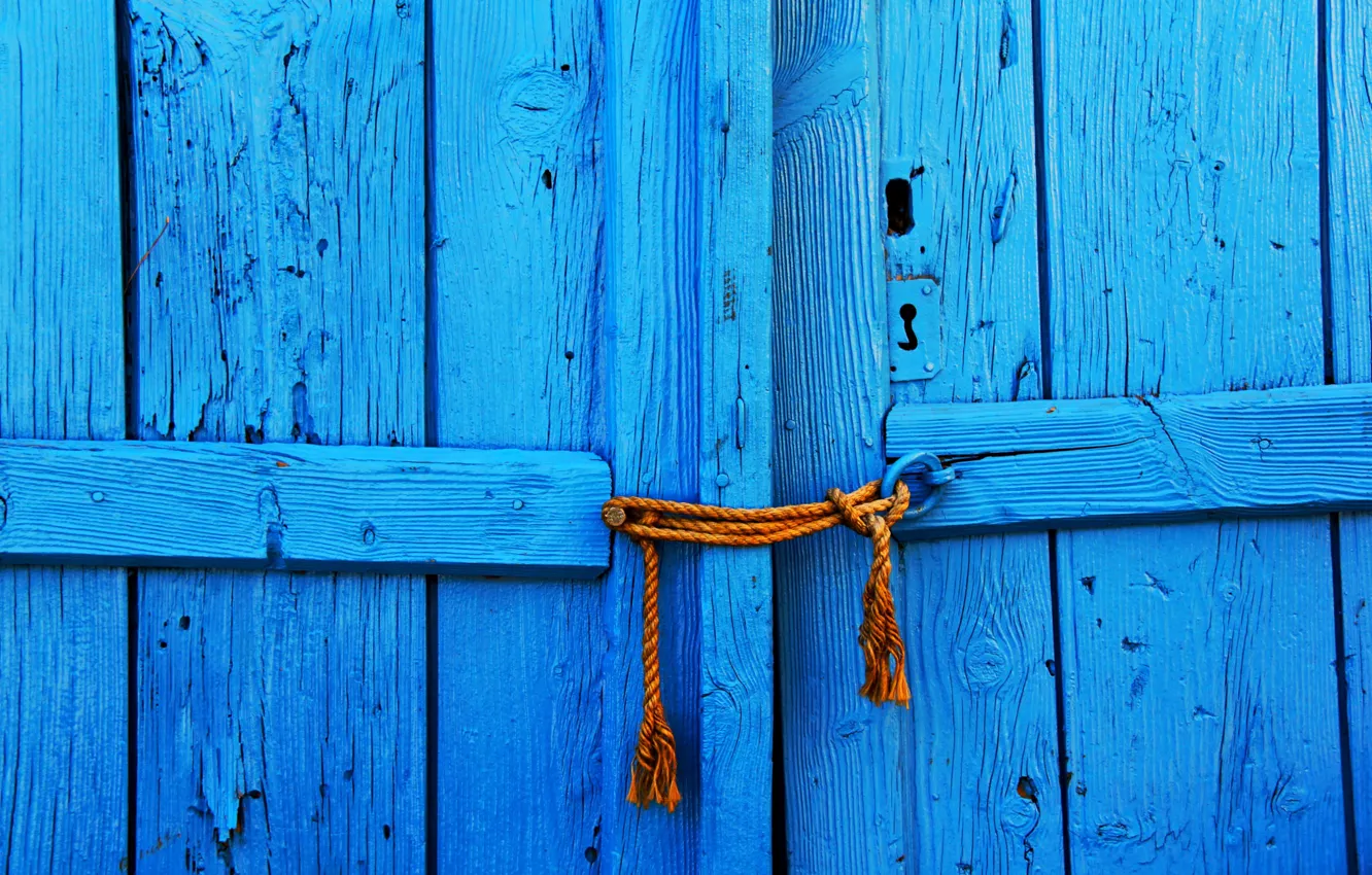 Фото обои ставни, blue, door