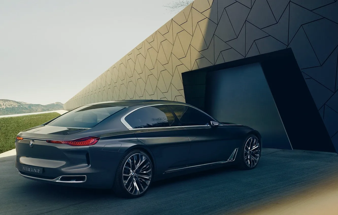 Фото обои Concept, BMW, vision, Future, luxury, vehicle, 2014