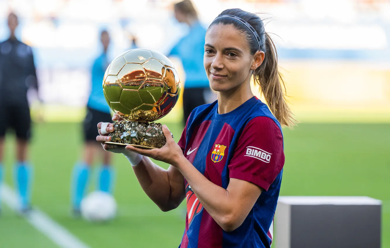 Фото обои football, Barcelona, Ballon d'Or, Айтана Бонмати, Aitana Bonmati