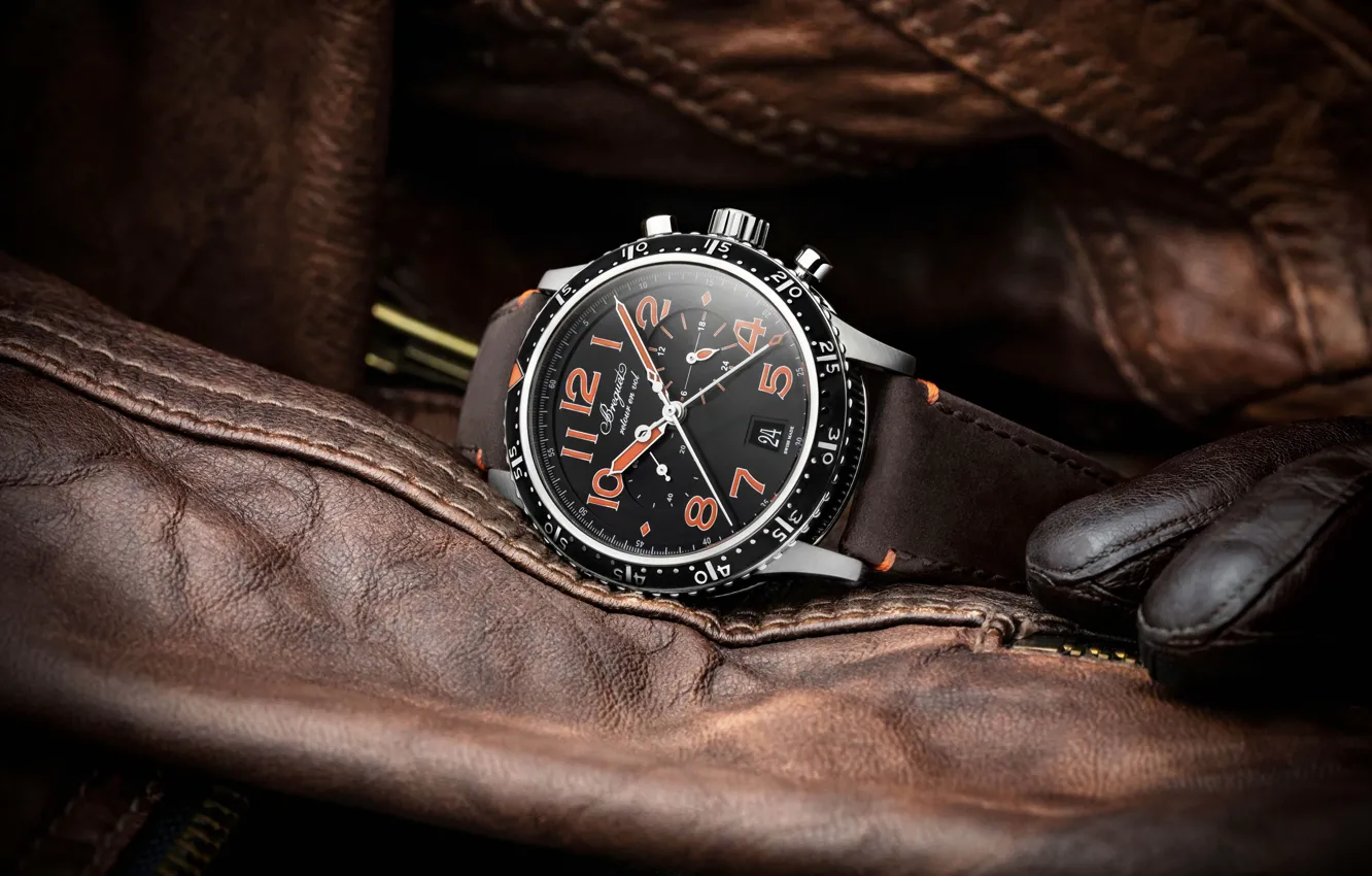 Фото обои Swiss Luxury Watches, Breguet, швейцарские наручные часы класса люкс, Breguet Type XXI 3815, Бреге
