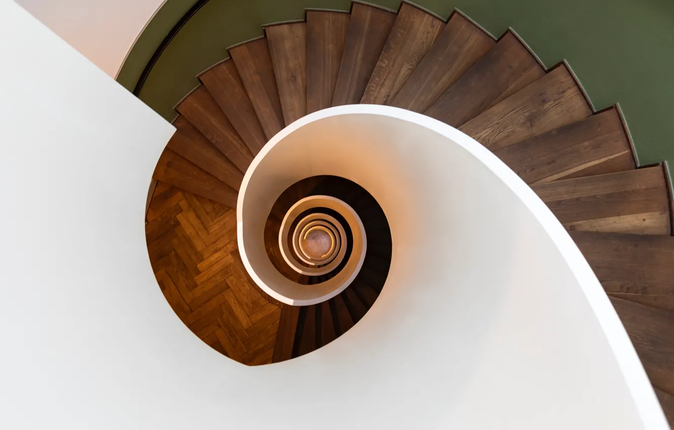 Фото обои spiral, staircase, switzerland, zurich, pascal meier