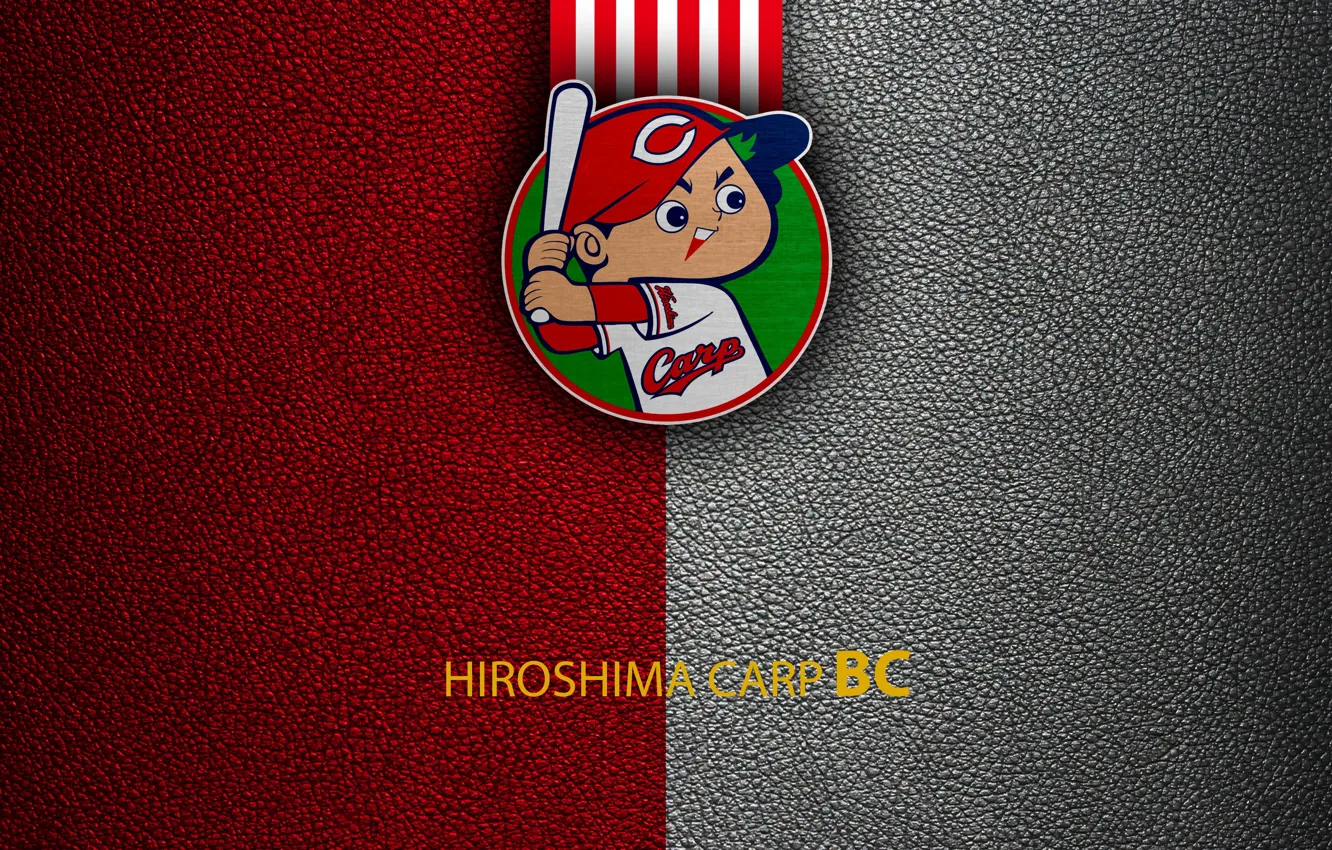 Фото обои wallpaper, sport, logo, baseball, Hiroshima Toyo Carp
