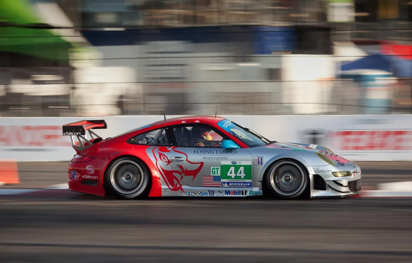 Фото обои Porsche, tommy milner, Long Beach 11, Falken Tire