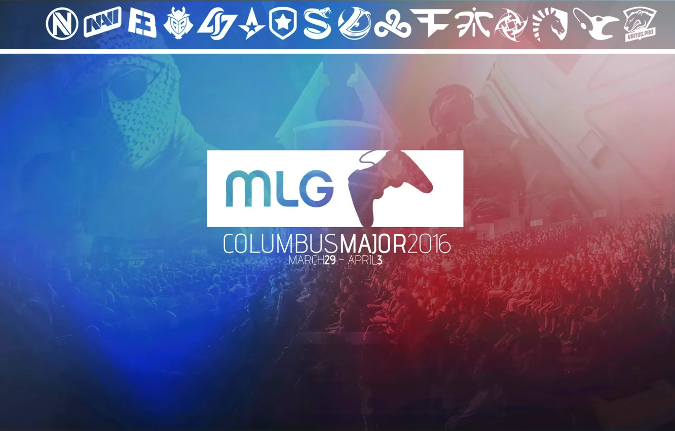 Фото обои чемпионат, global offensive, csgo, киберспорт, cs go, 2016, Columbus, team pro