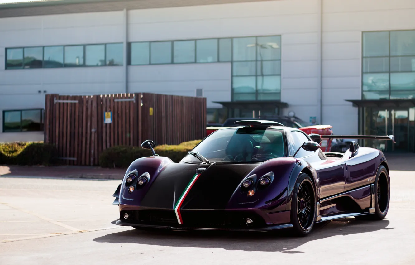 Фото обои Pagani, Zonda, Суперкар, Supercar, Пагани, Viola, 760, Alex Penfold