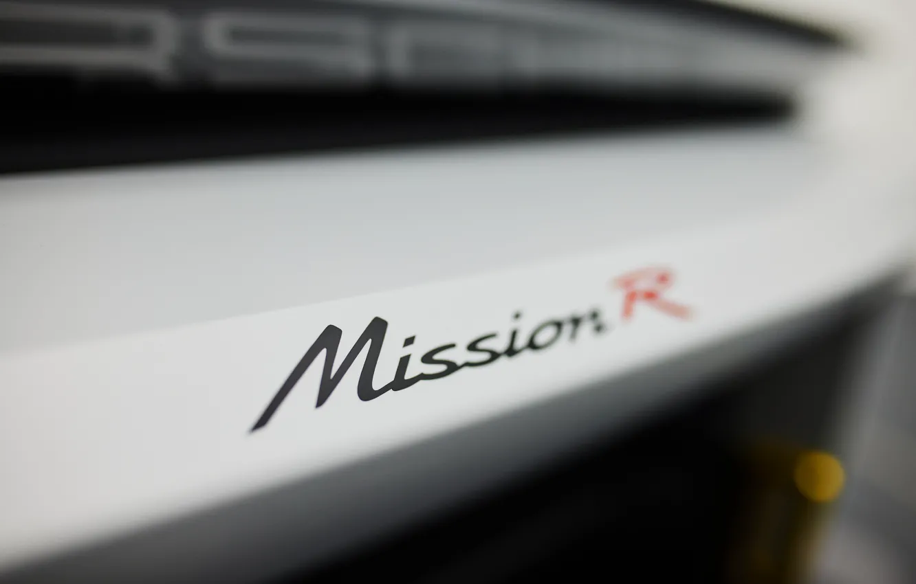 Фото обои Porsche, close-up, Mission R, Porsche Mission R