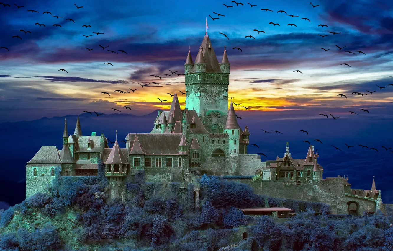 Twilight castle