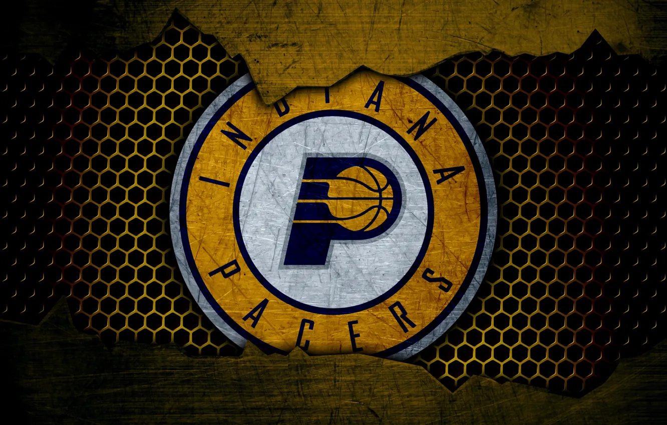 Фото обои wallpaper, sport, logo, basketball, NBA, Indiana Pacers