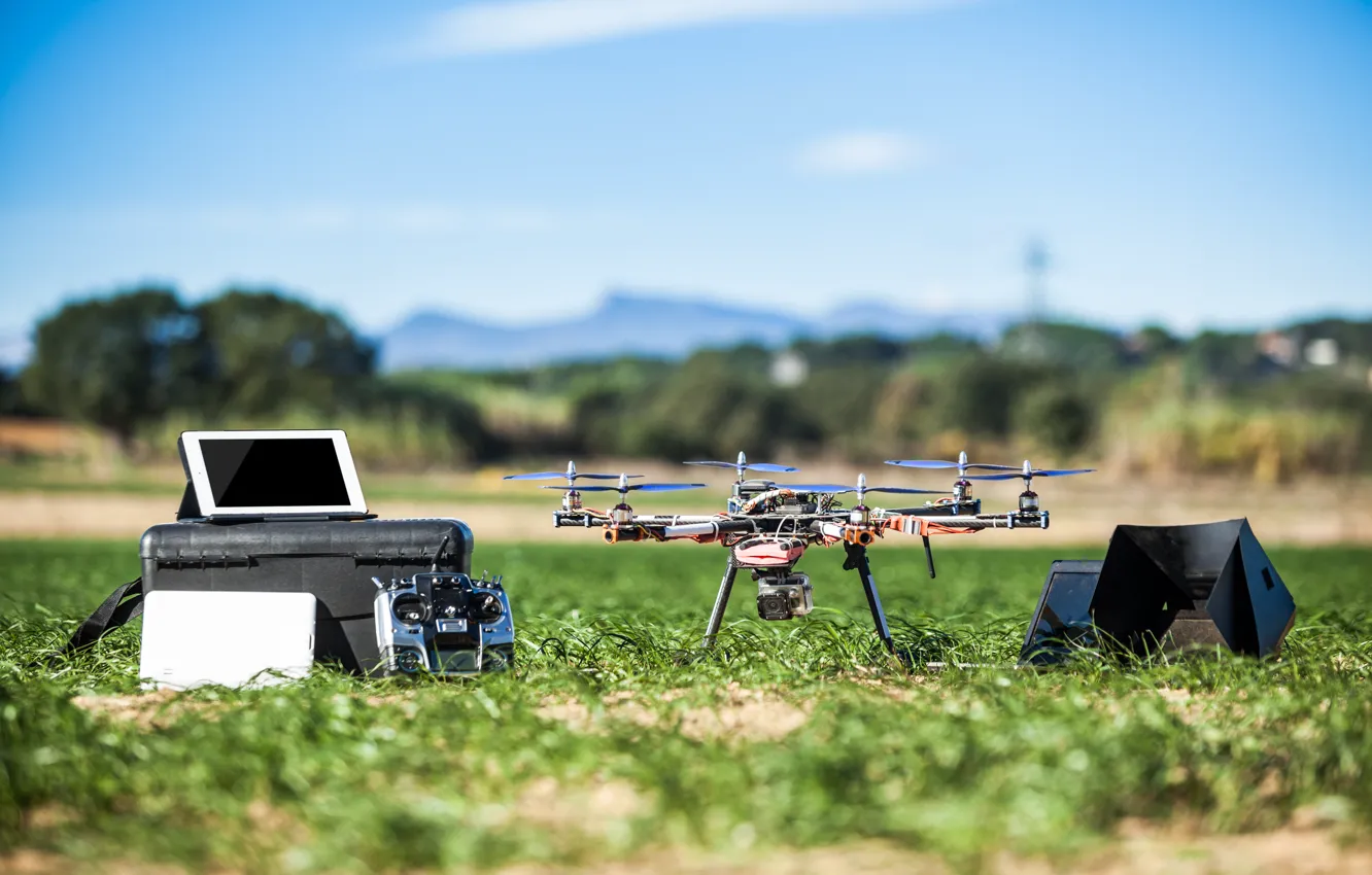 Фото обои outdoor, equipment, drone