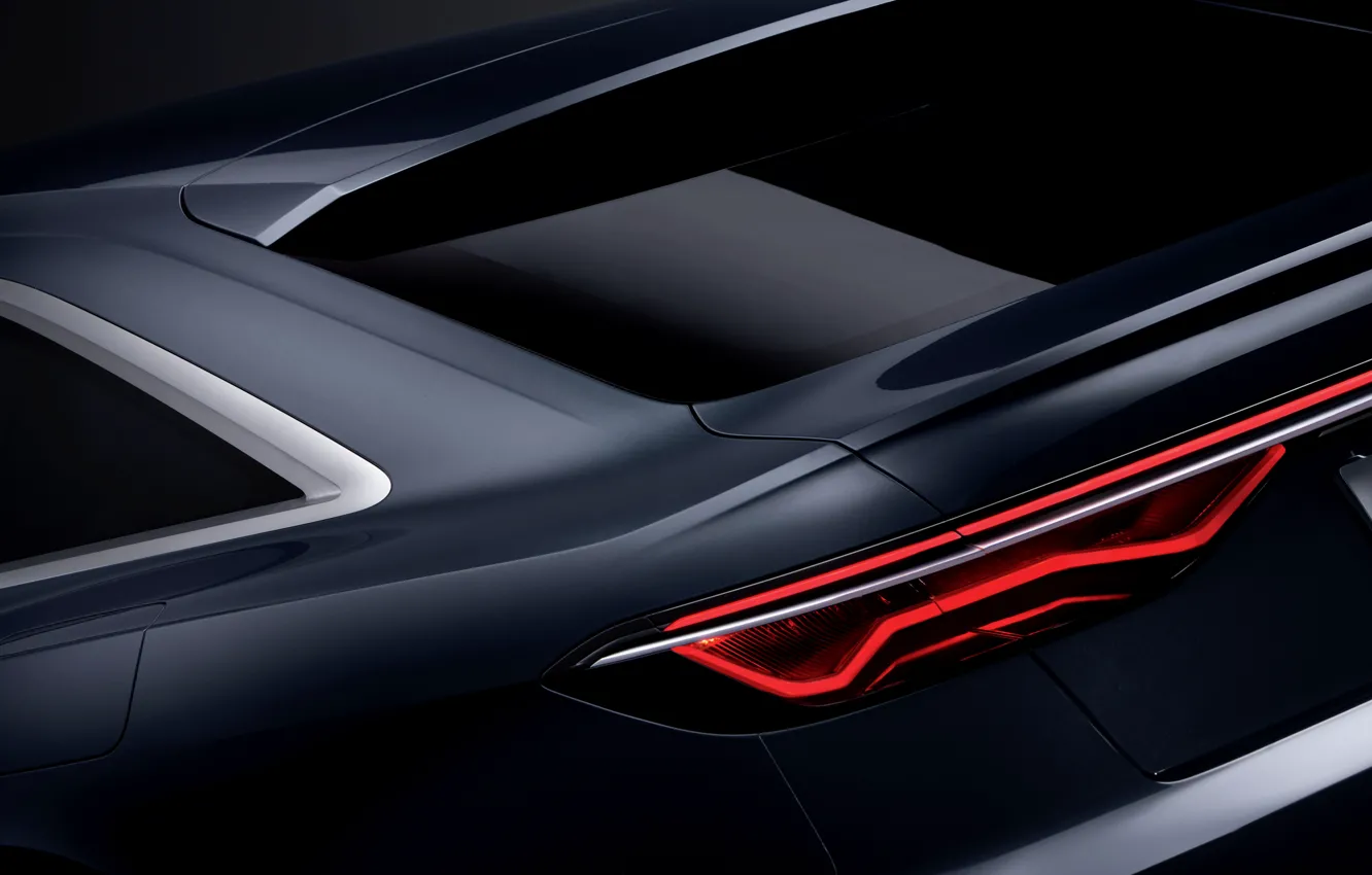 Фото обои Concept, Audi, задняя часть, универсал, Avant, 2015, Prologue