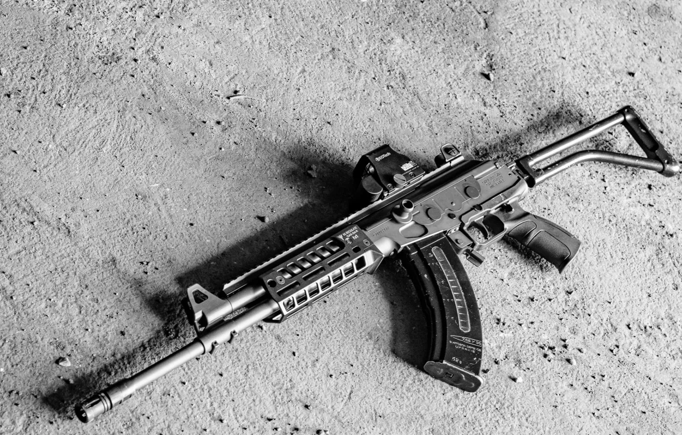 Фото обои оружие, Автомат, Gun, weapon, кастом, Custom, Штурмовая винтовка, Assault Rifle