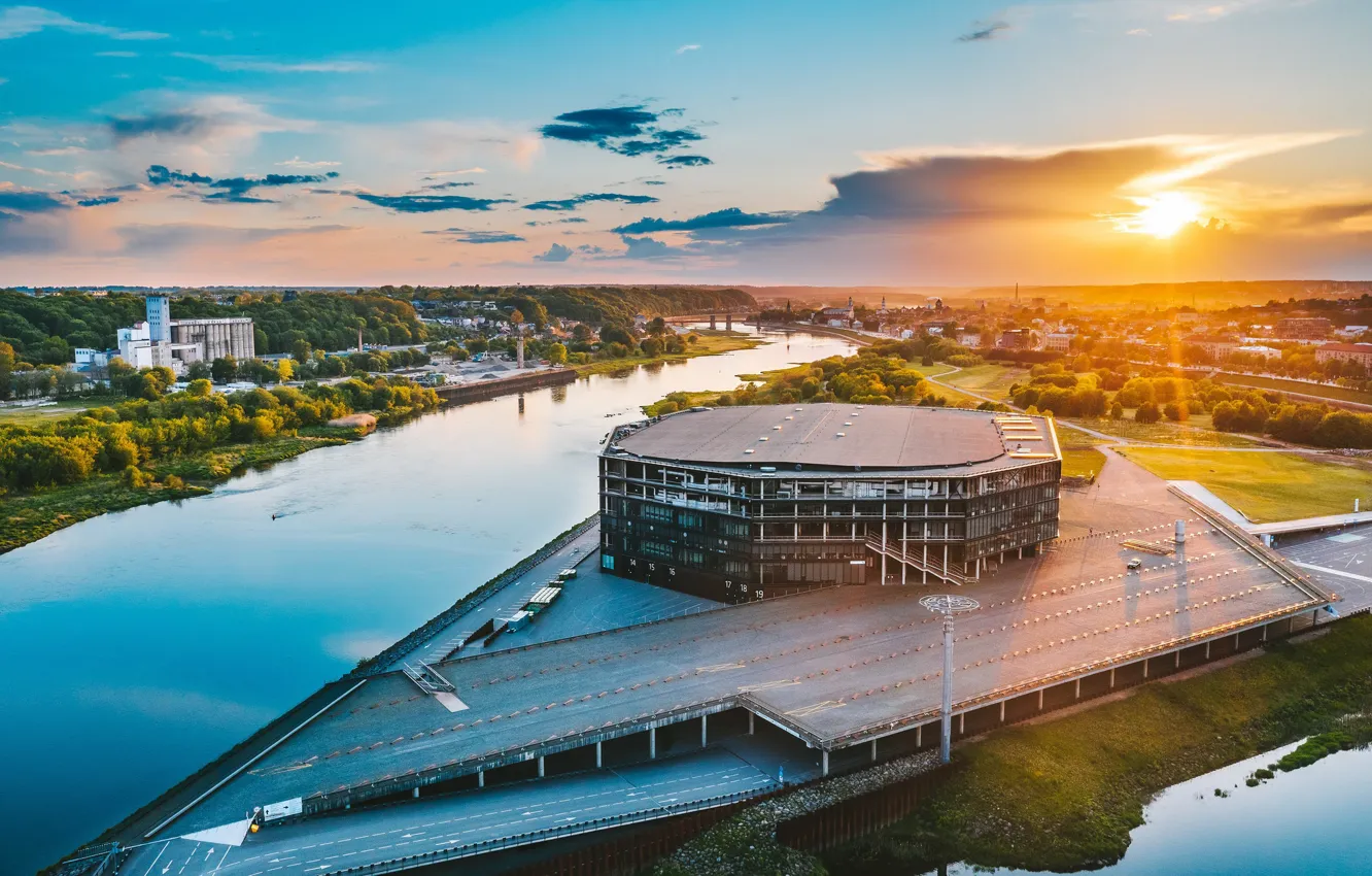 Фото обои Lietuva, Kaunas, Žalgirio arena