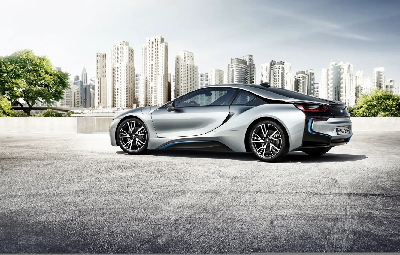 Фото обои car, авто, город, бмв, auto wallpaper, BMW i8