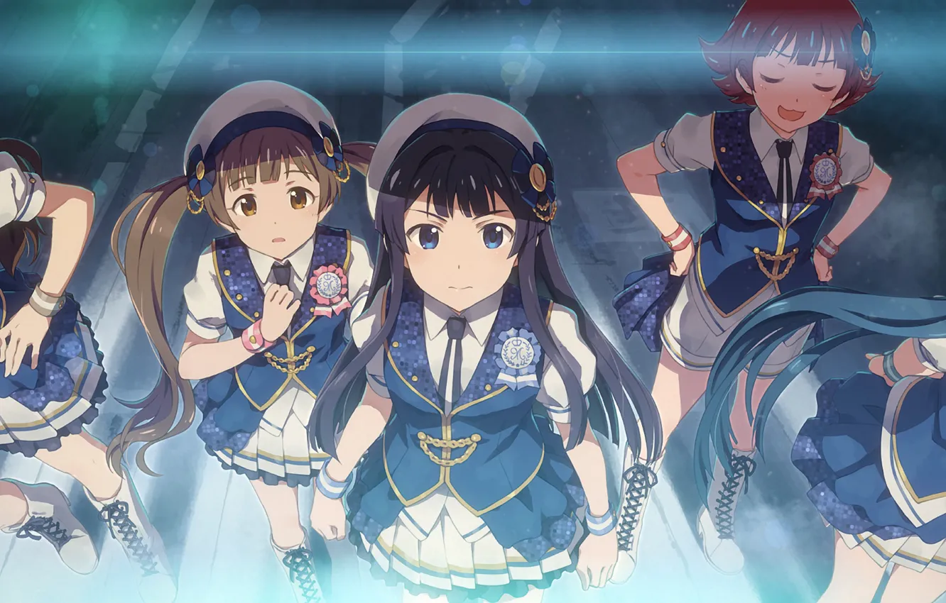 Фото обои девушки, группа, IdolMaster