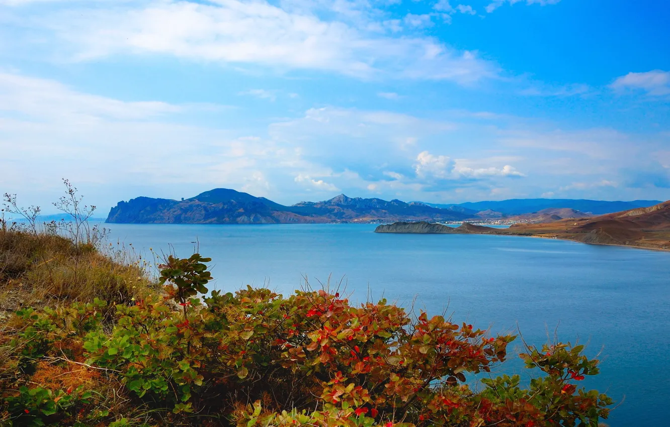 Фото обои море, Россия, Крым