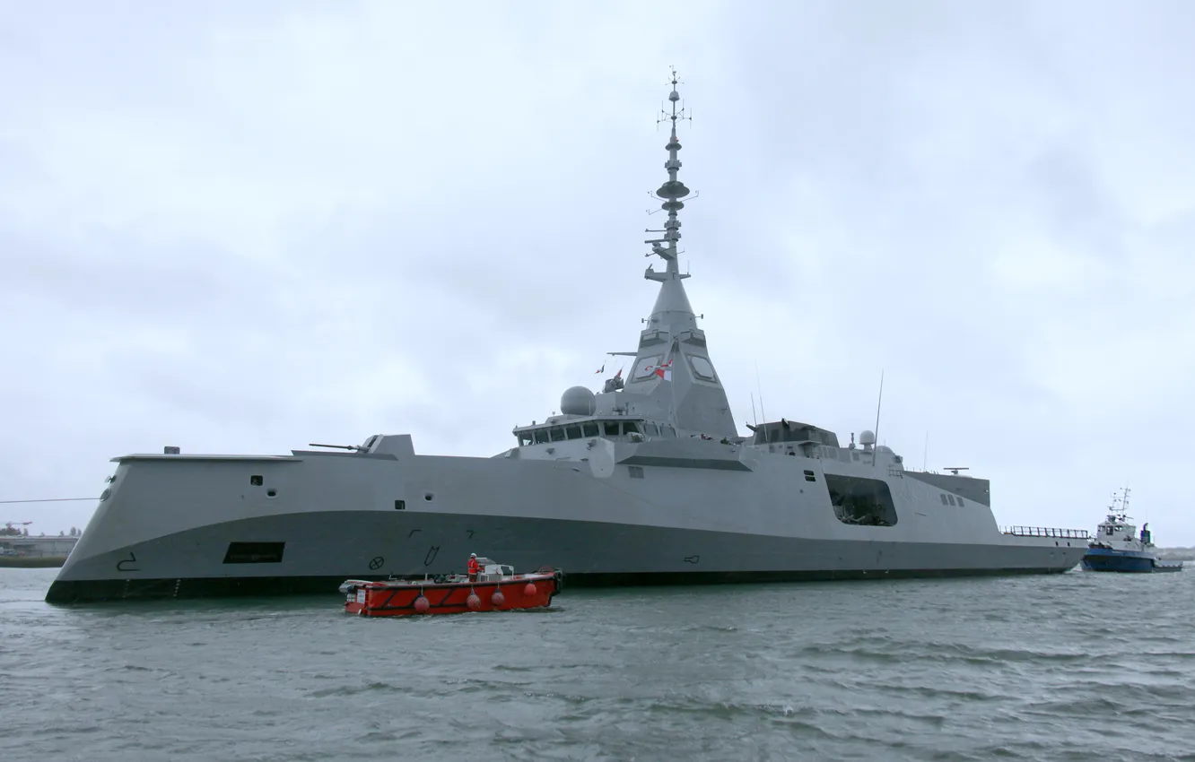 Фото обои Франция, фрегат, Amiral Ronarc'h