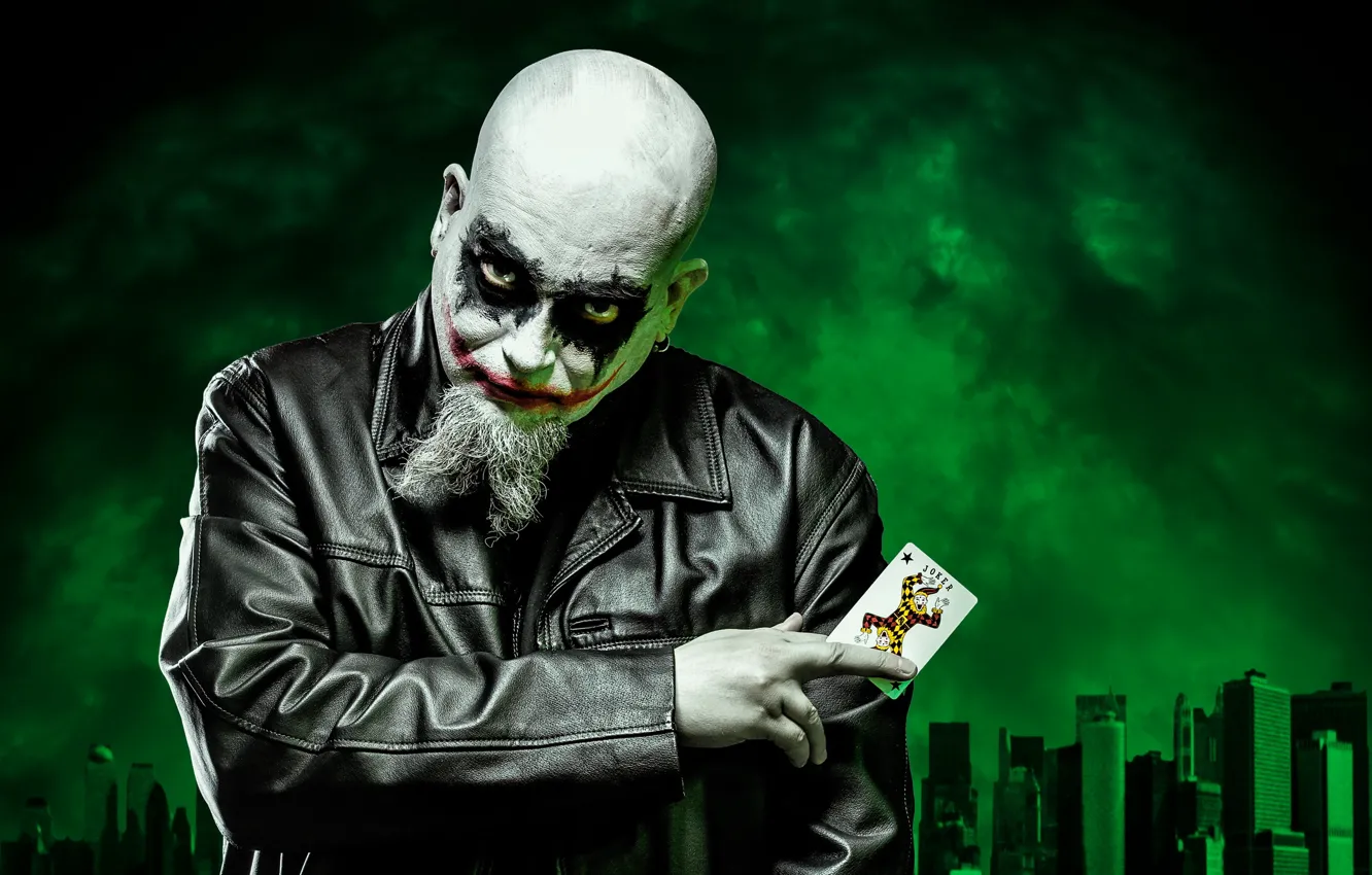 Фото обои dark, Joker, self portrait