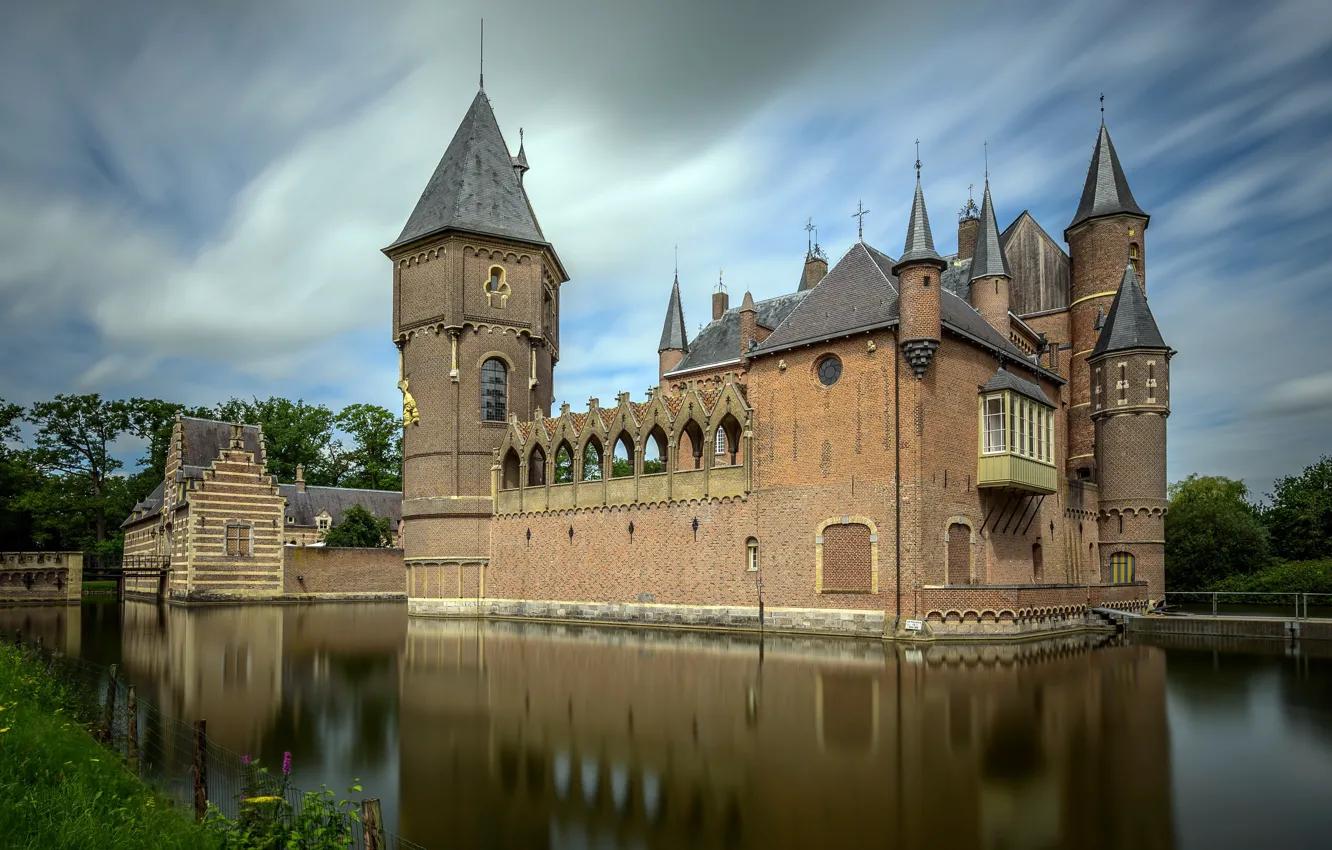 Фото обои Holland, North Brabant, Kasteel Heeswijk, Kameren