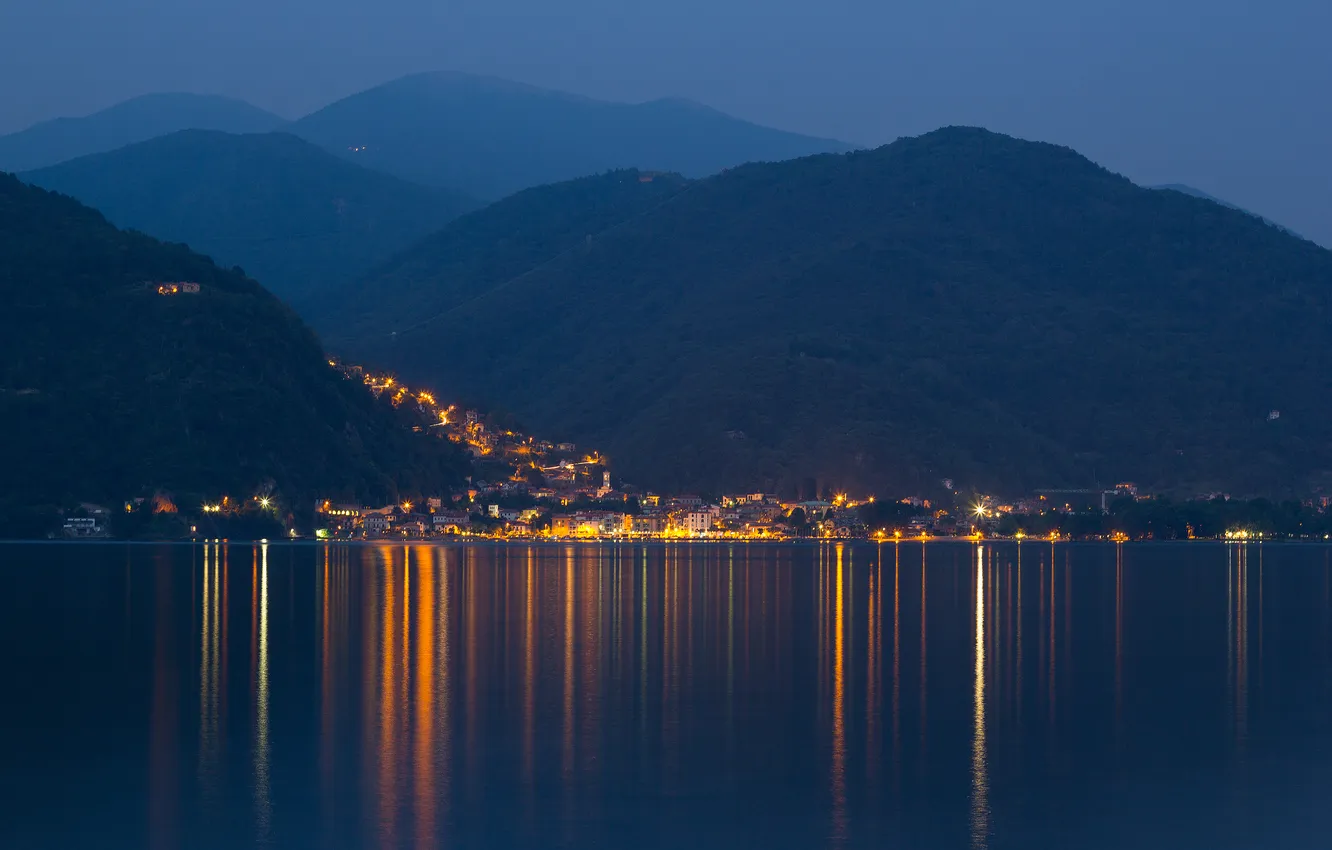 Фото обои Италия, Italia, Lago Maggiore, Озеро Лаго-Маджоре