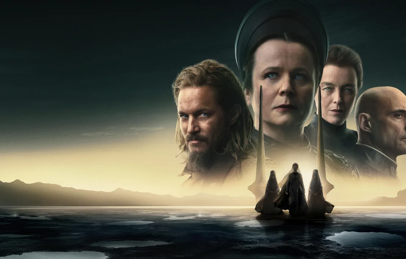 Фото обои movies, Mark Strong, Emily Watson, 2024 Series, Dune: Prophecy, HBO series